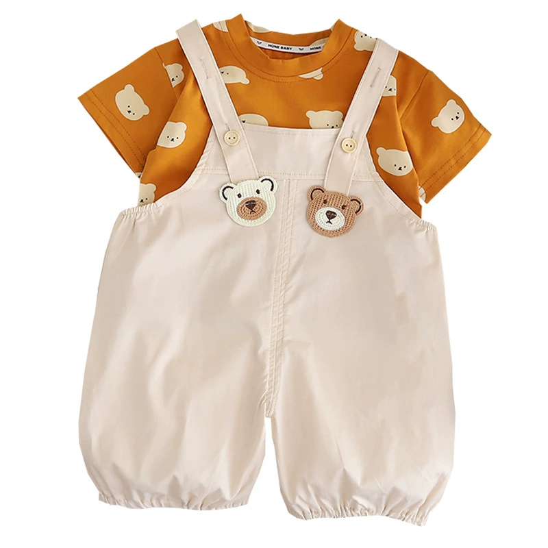 Tide, summer summer clothing, overall, children's trousers, 2023 collection, western style