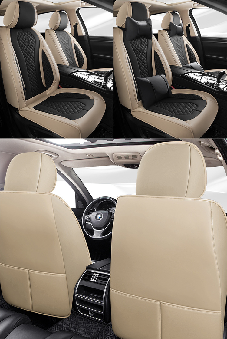 25-Year New Model Wear-Resistant Leather Full-Cover Breathable All-Season Universal Car Seat Cushion High-End Manufacturer Wholesale