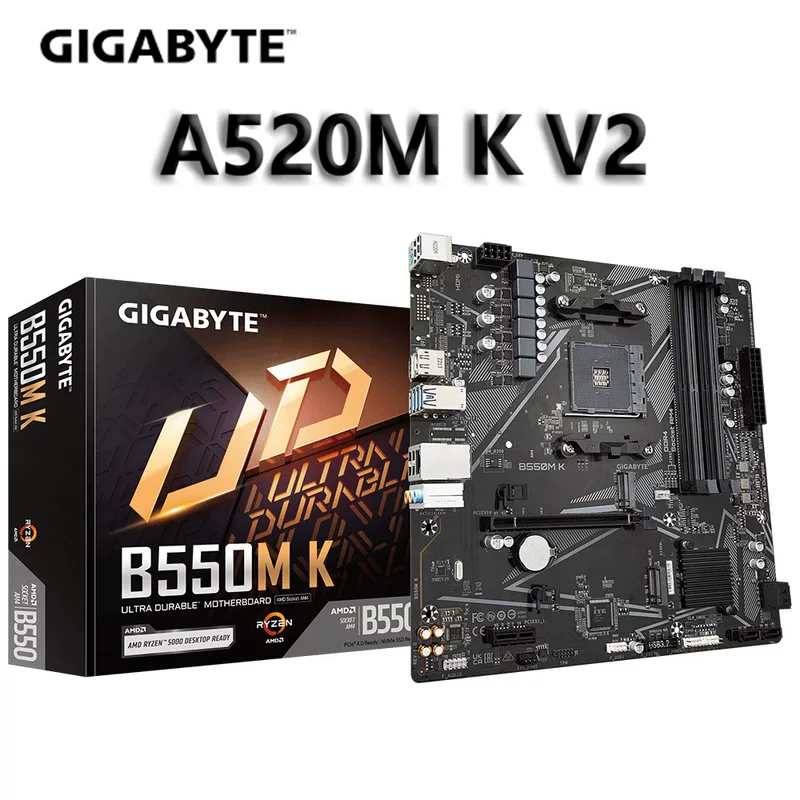 Подходящий для материнской платы AMD GIGABYTE A520MK V2 компьютера AMD A520/Socket AM4