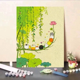 DIY/数字油画;钻石画、皮画;创意礼品套装