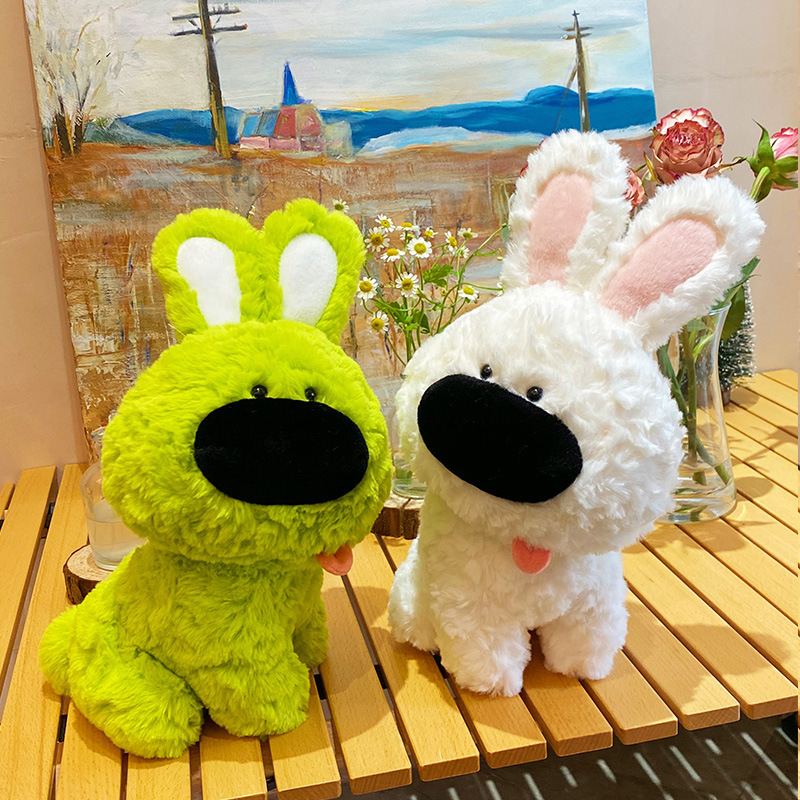 Dog-like rabbit plush toy