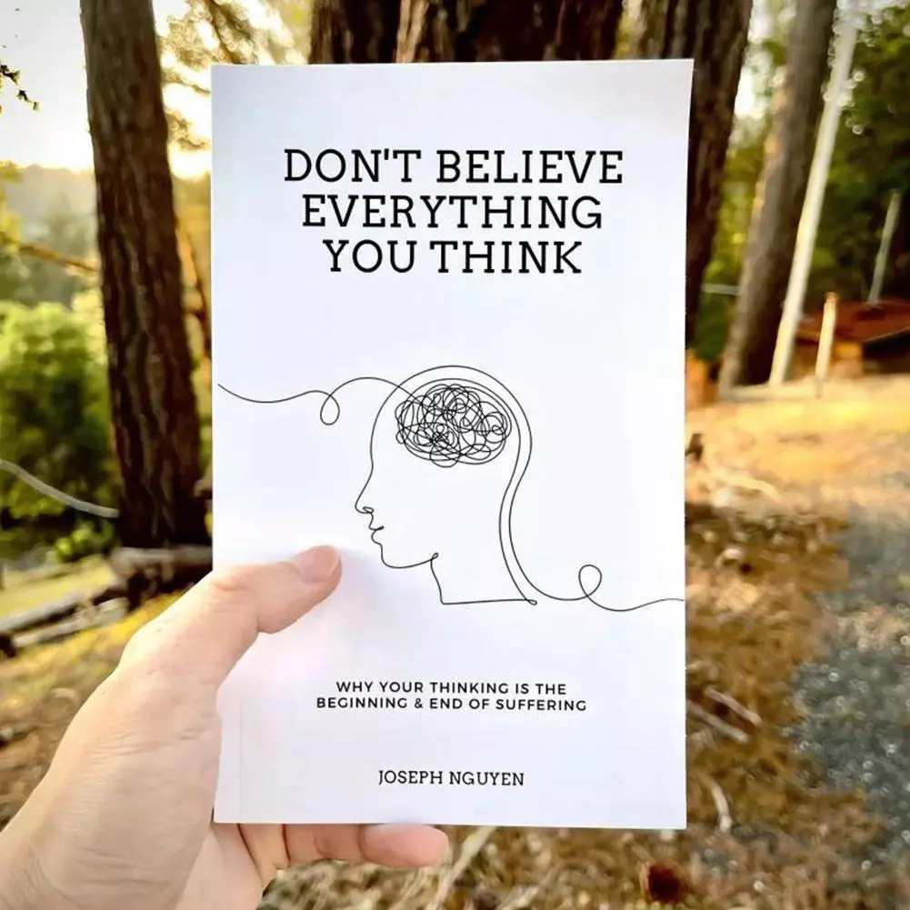 别胡思乱想英文don't believe everything you thinkbook跨境代发