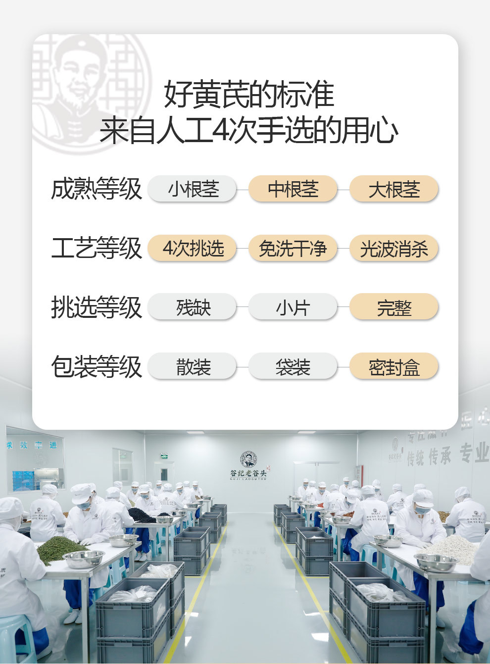 Dried Astragalus Root Slices 220g Gansu Huangqi Beigi Slices for Herbal Tea Soup and Decoction key features