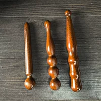 Палка акупунктуры Деревянная палочка акупунктуры массажная палка ноги нижняя массажная палка красное дерево лицо меридиан массажный магазин дома