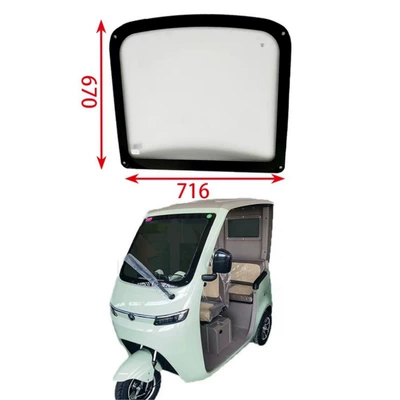 Electric Tricycle B09 Accessories automobile glass