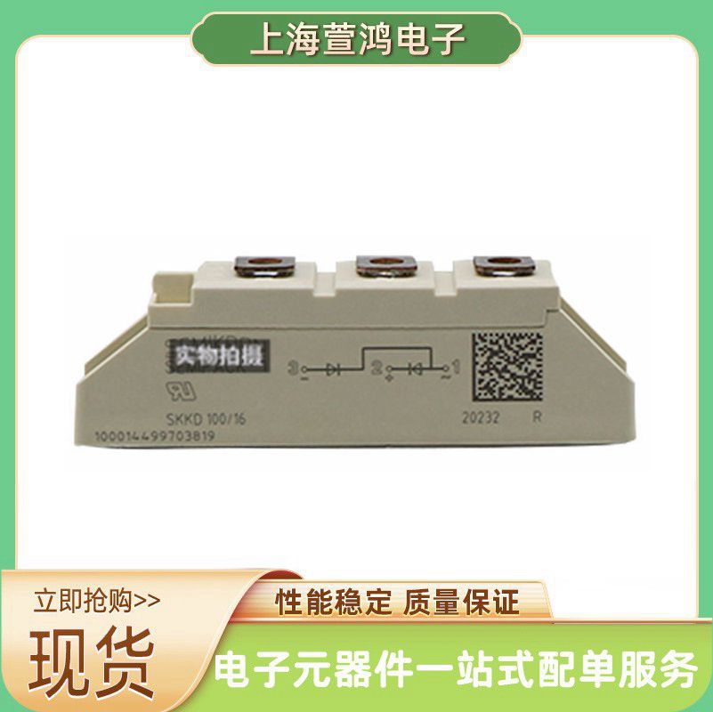 SKKD100/16全新原装精品现货单向整流桥型号齐全物流高效可靠