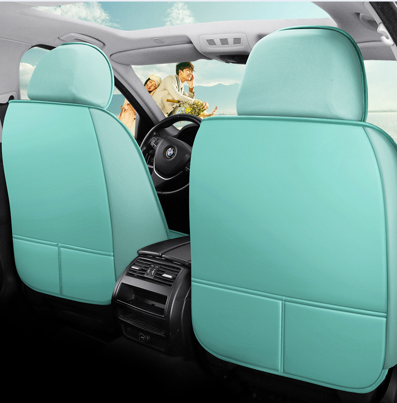 Cross-border foreign trade car seat cover four seasons seat cushion full surround seat cover Nappa leather car cushion manufacturers wholesale on behalf of the hair