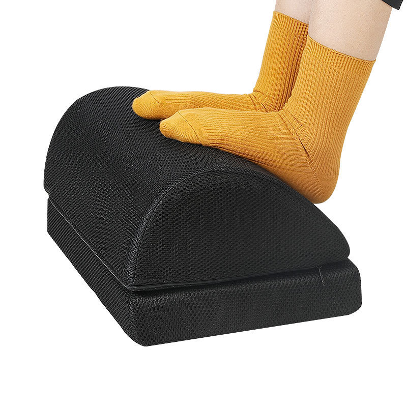 Venta caliente transfronteriza Oficina resto pie pad Amazon casa semicilíndrico pie almohada pie resto alto rebote pie pad