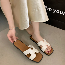 ��ʽƽ����ЬŮ���⴩2025�¿�r��ɳ����ɫһ����ins������ЬŮ