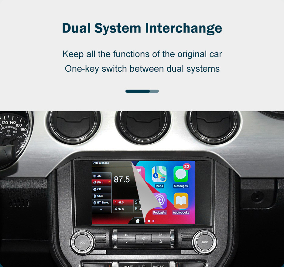 Road Top Wireless Apple CarPlay Is Suitable for Ford SNYC2 Ford Decoder Module Decoder Box