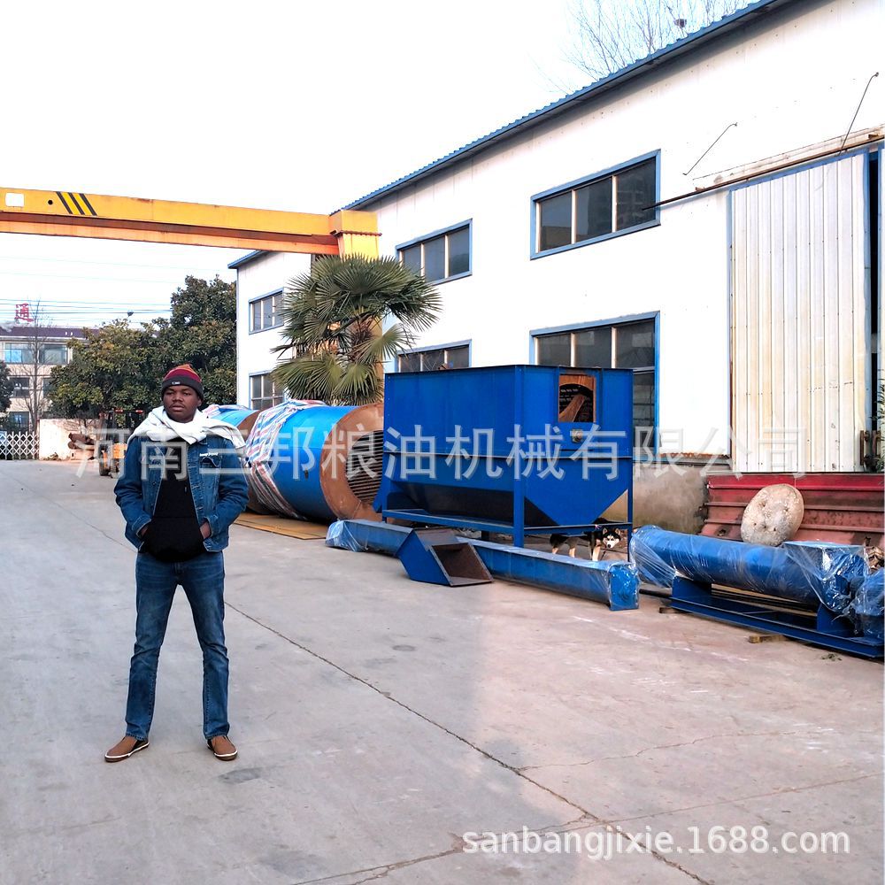 1吨每小时棕榈果榨油生产线设备 棕榈脱粒榨油过滤全套设备