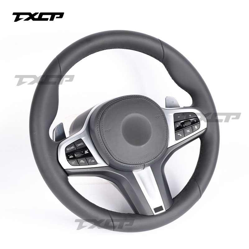 Suitable for BMW 1234567 Series M2M3M4M5M6M8X3MX4MX5M, upgraded full-leather steering wheel