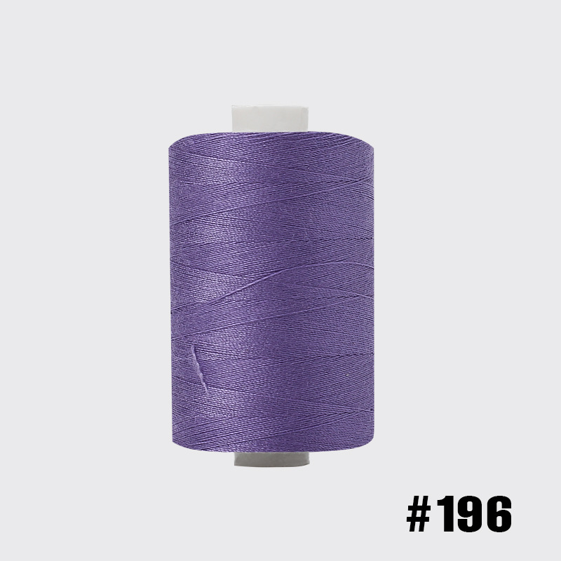 1000 yardas de hilo de poliéster de alta velocidad combinación de colores hogar hilo de coser mano hilo pequeño hilo fino dos hilos 402 hilo de coser