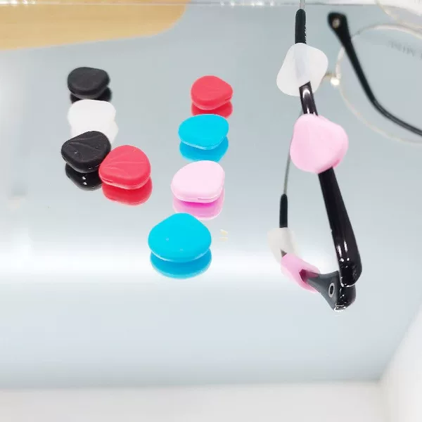 Silicone Glasses Anti-Slip Cover Shell Style Silicone Glasses Anti-Slip Ear Hooks Soft Anti-Slip Eco-Friendly Anti-Slip Ear Pads Accessories
