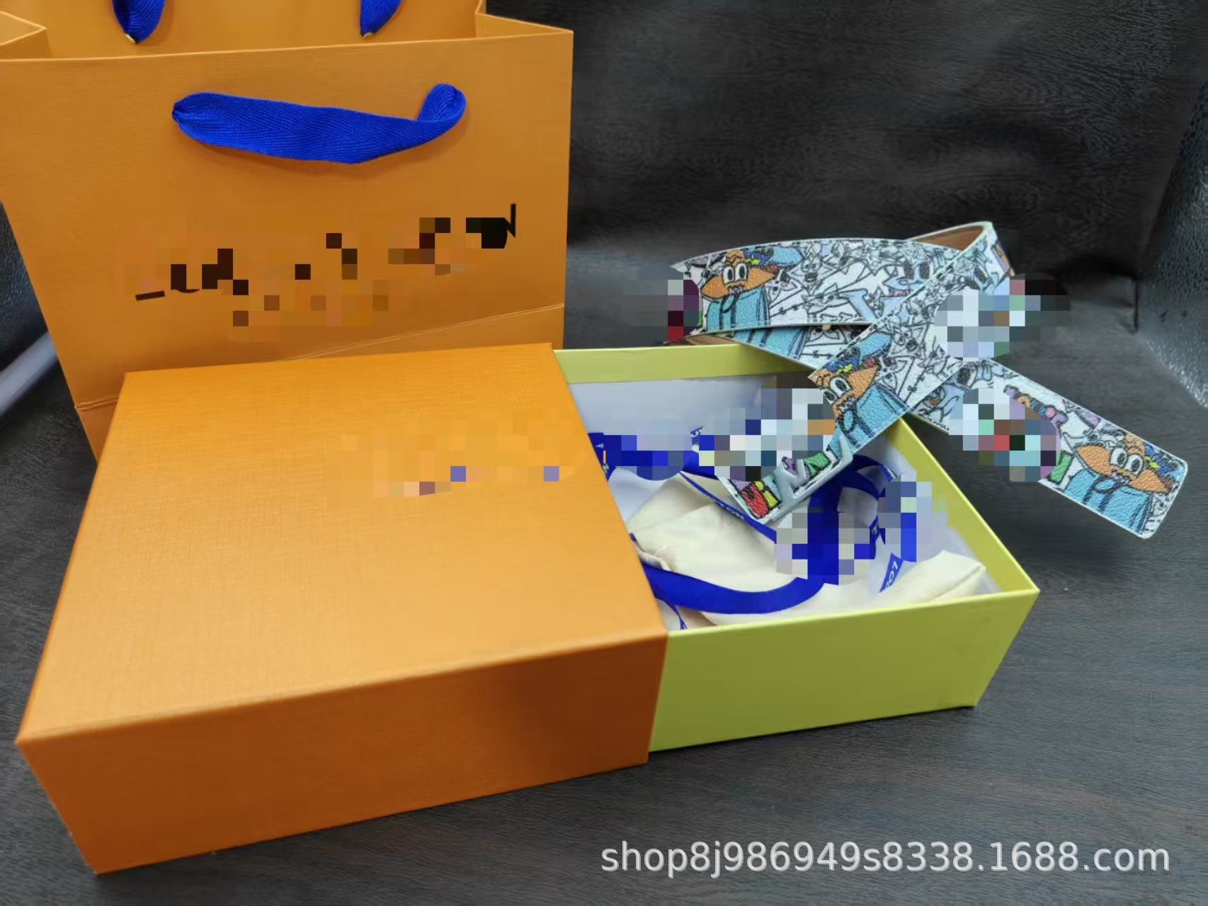 Patrick star silver buckle