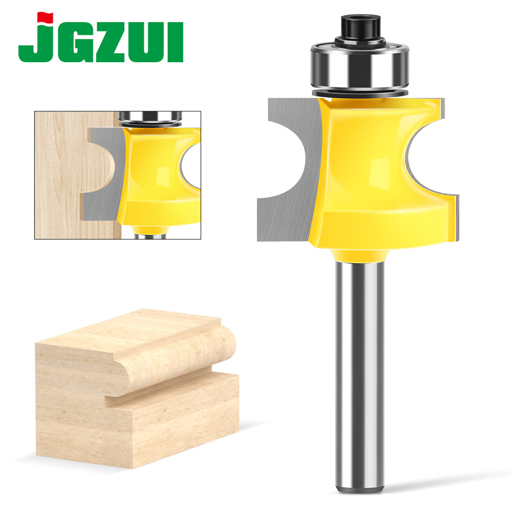 轴承角边珠饰刀橱柜线条刀球铣刀木棍铣刀正半圆刀雕刻机木工铣刀