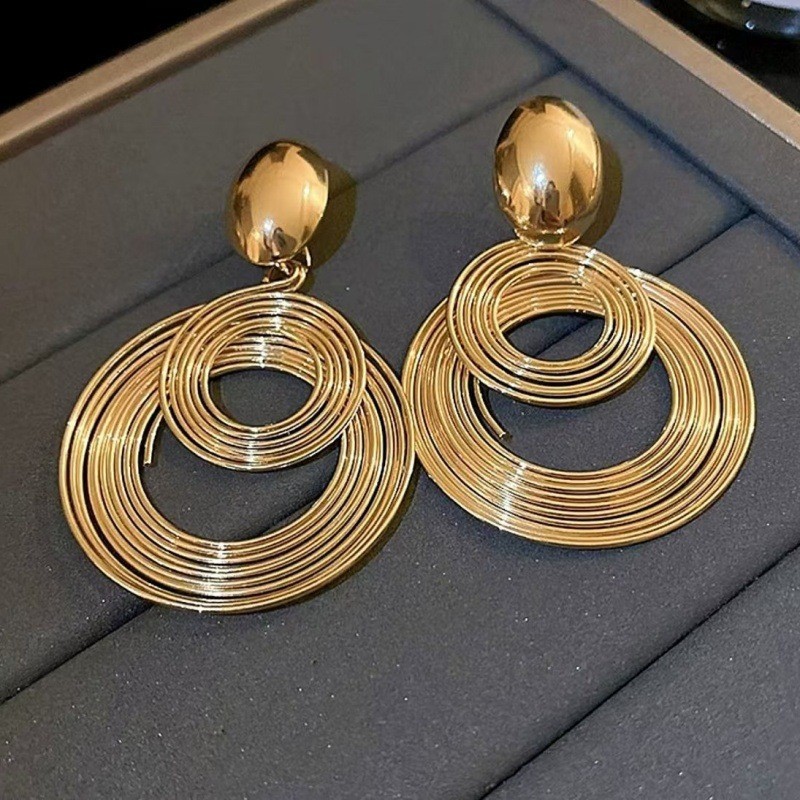 Golden earrings