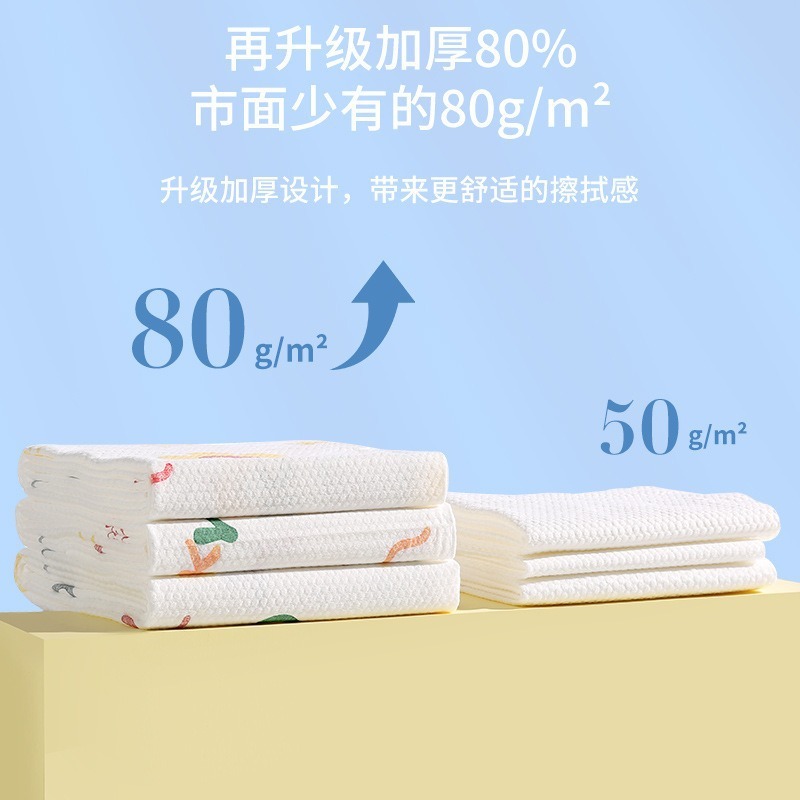 印花一次性浴巾加厚加大纯棉独立包装一次性毛巾洗脸巾出差旅行|undefined