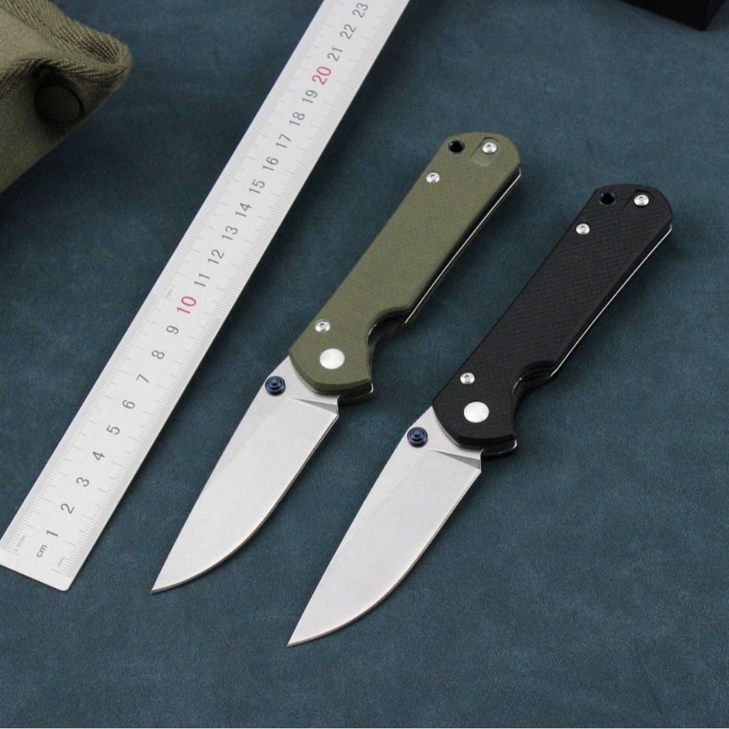 折叠刀阳江厂家现货批发克里斯G10手柄高硬度露营轴承跨境 户外刀