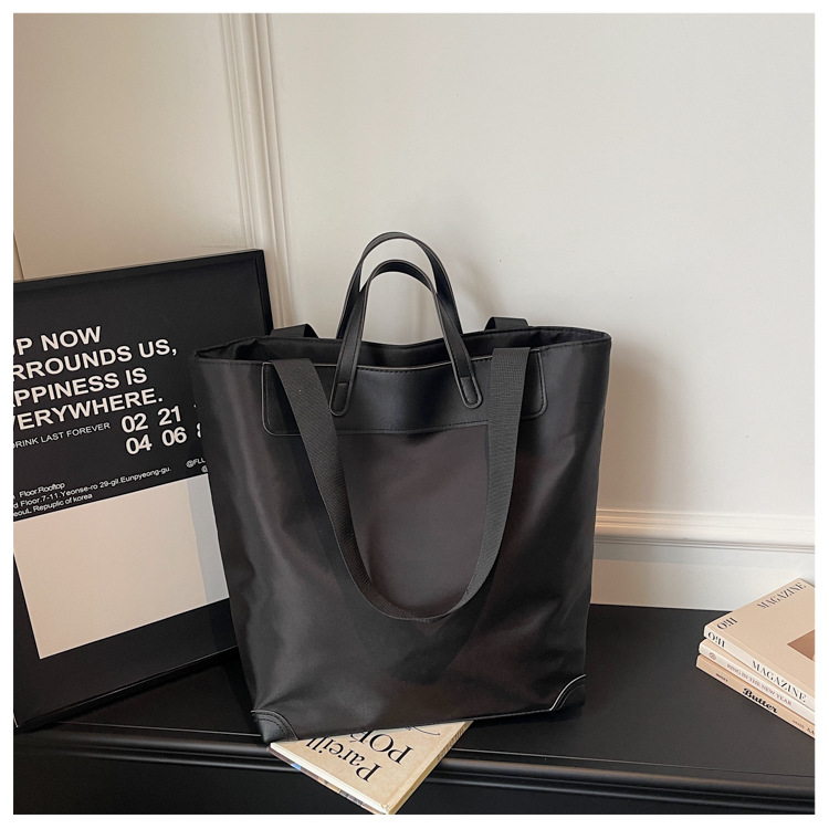 Bolso de mano de gran capacidad de ocio para mujeres 2026 nuevo estilo coreano de nicho bolso de hombro de brazo simple bolso de viaje image 7