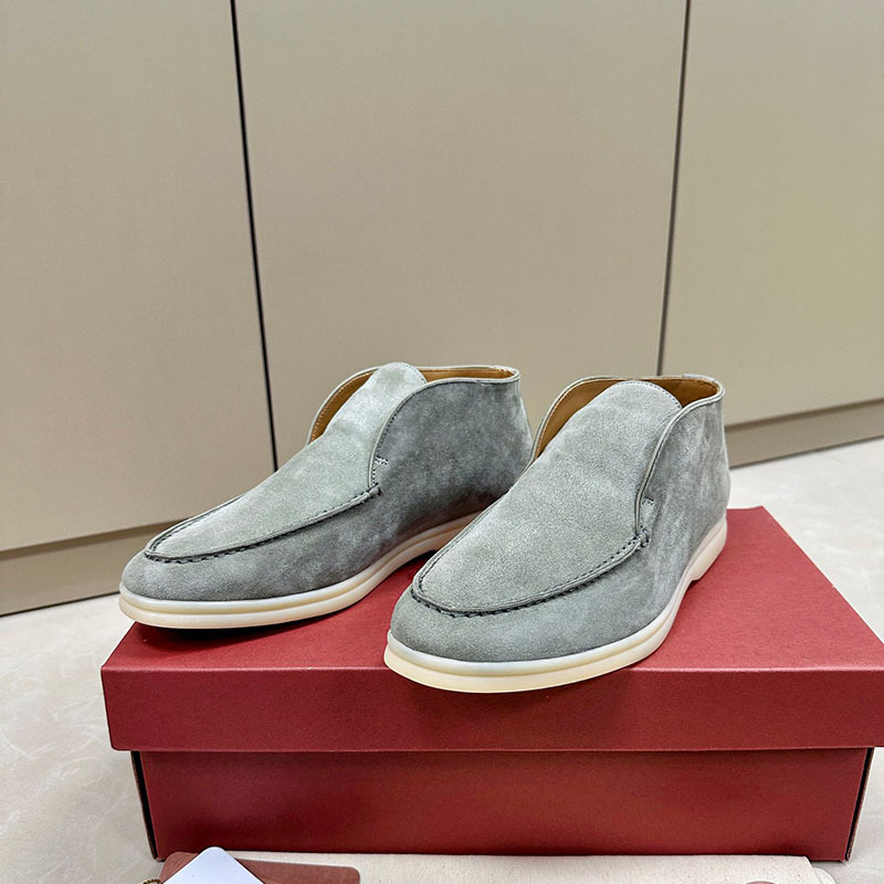 Women's Genuine Leather Short Boots Warm British Style Winter_voghion.com