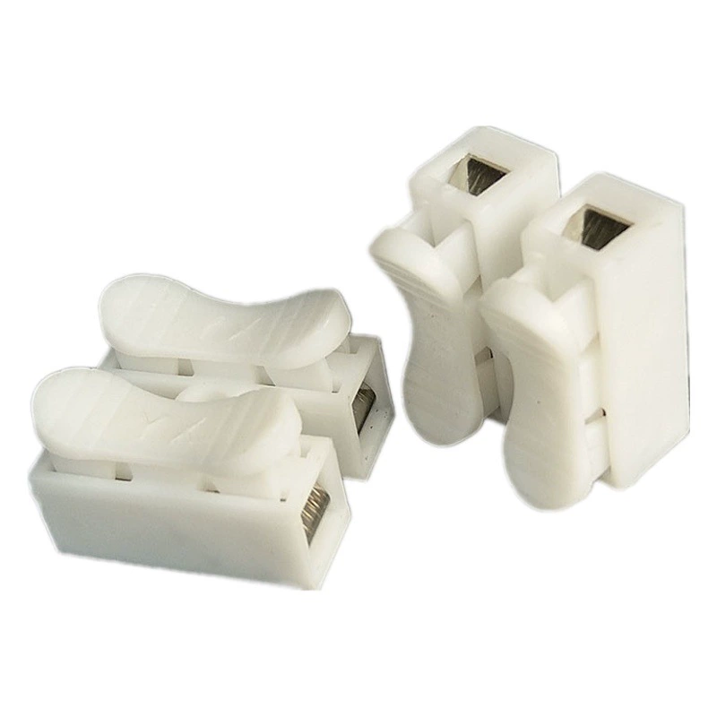 Быстрый клеммный блок, разъем «два в два выхода», клеммная колодка, стыковая клемма, разъем CH-2