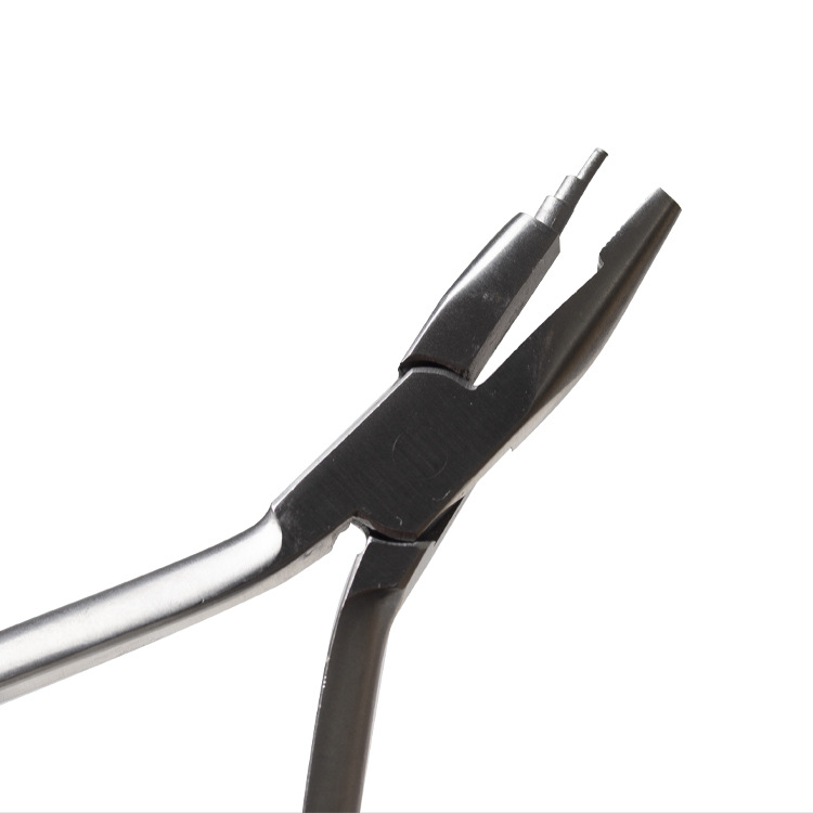 Herramienta de alambre redondo de flexión Alicates para equipos orales Alicates para técnicos Alicates para flexión de filamentos Alicates trapezoidales dentales Alicates trapezoidales curvos