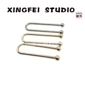 个性对扣  挂钩 新款 产品 锌合金U型装饰对扣