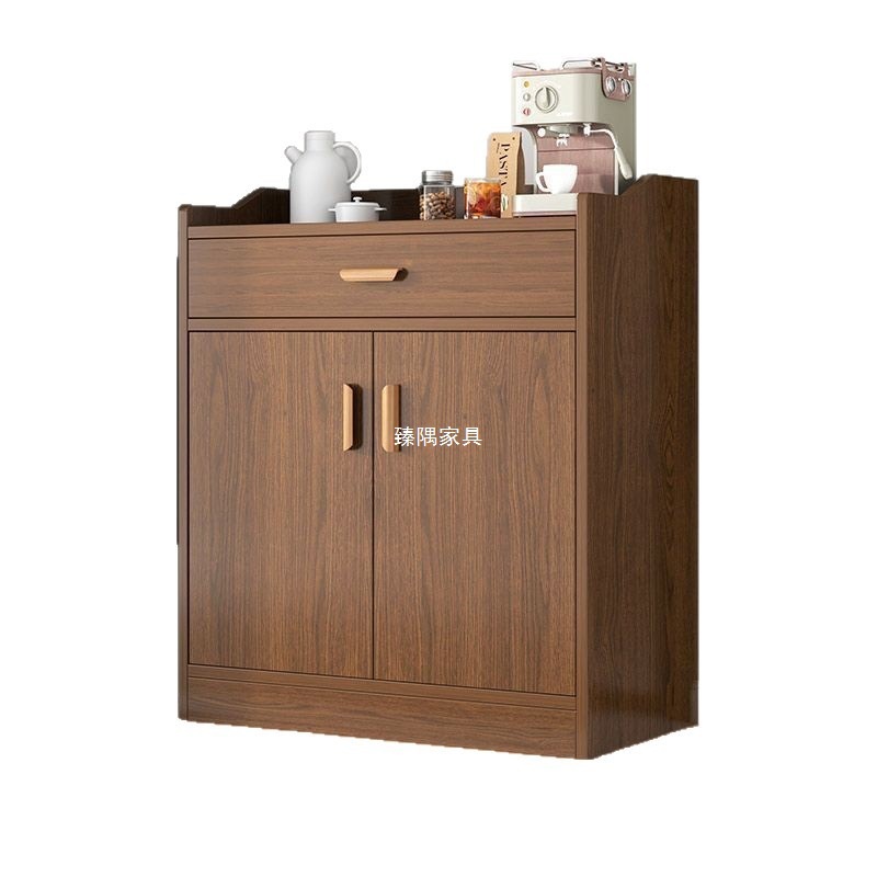 Gabinete de té sala de estar gabinete de comedor artículos domésticos de madera maciza para preparar comidas contra la pared armario de almacenamiento armario de cocina
