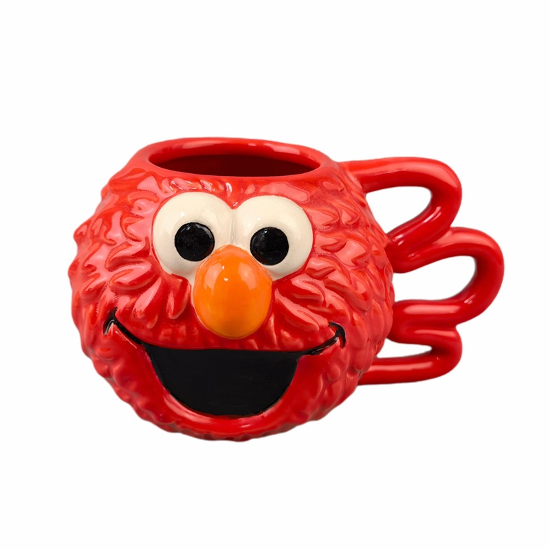 Taza de cerámica 3D con diseño de pájaro, taza de agua para parejas, regalo de oficina