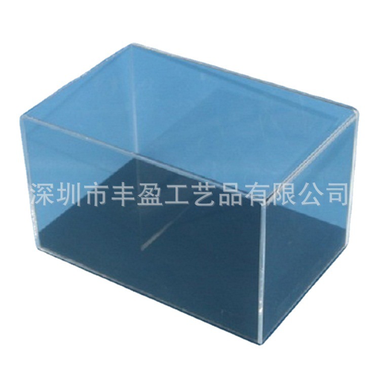 深圳丰盈制作透明防尘展示盒 有机玻璃首饰展示盒