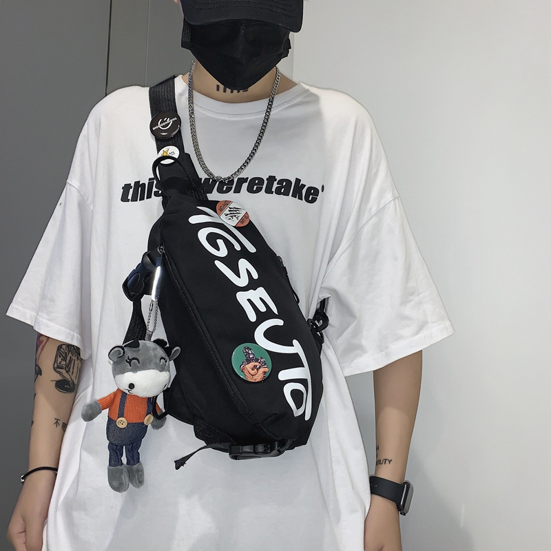Оптовая нагрудная сумка ins fashion brand спортивная сумка для отдыха студенческая сумка через плечо маленькая сумка через плечо трансграничный отдых путешествия