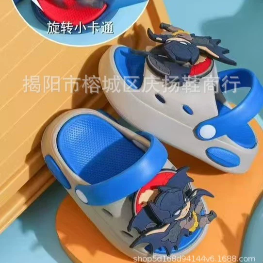 Children's summer non-slip deodorized slippers, beach sandals for boys to go out