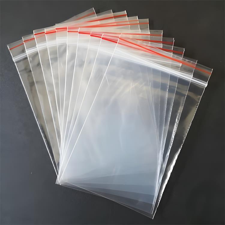 白边加厚印刷封口袋  批发pe透明自封袋 服装自粘袋