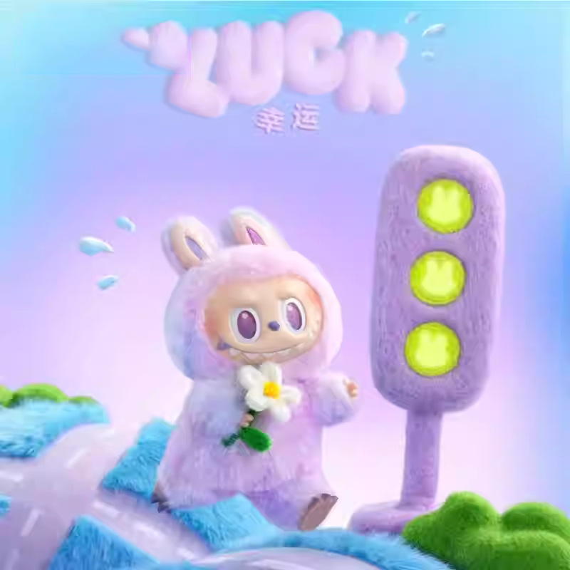 バブルマート LABUBU シットパーティーシリーズ マカロン 第2世代 ラブブ ビニールぬいぐるみ ブラインドボックス ラブブ|undefined