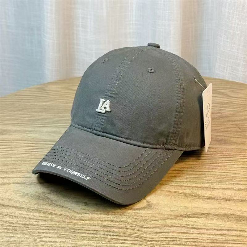 在庫あり 春の薄い小文字刺繍野球帽 男女兼用 ファッション カジュアル 多用途 シンプル トレンド 野球帽|undefined