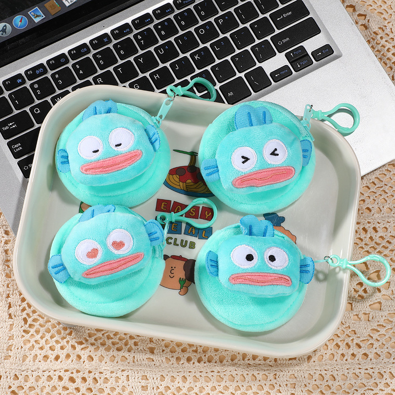 Cute Hanton Little Fish Bluetooth Headphone Bag Cartoon Clownfish Coin Purse Travel Portable Mini Storage Bag Cute Hanton Little Fish Bluetooth Headphone Bag Cartoon Clownfish Coin Purse Travel Portable Mini Storage Bag
