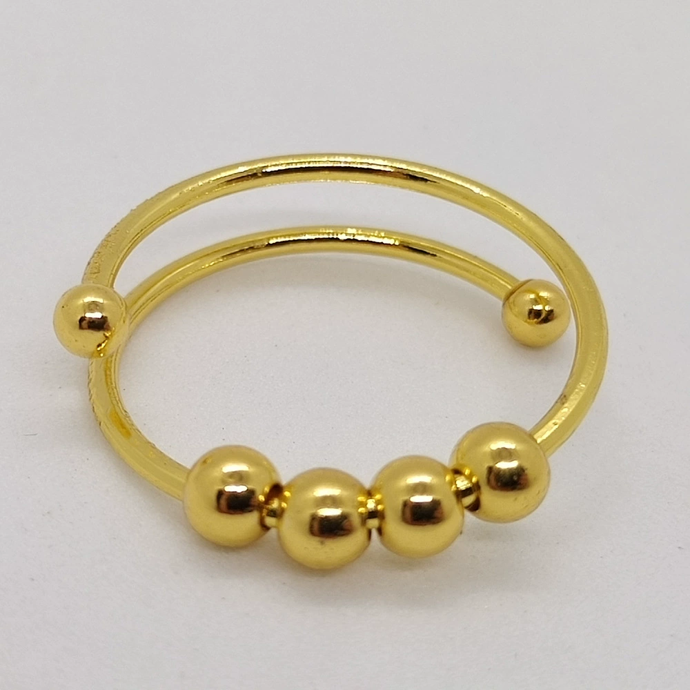 Round beads stainless steel, ring, (Cross-border trading), Amazon