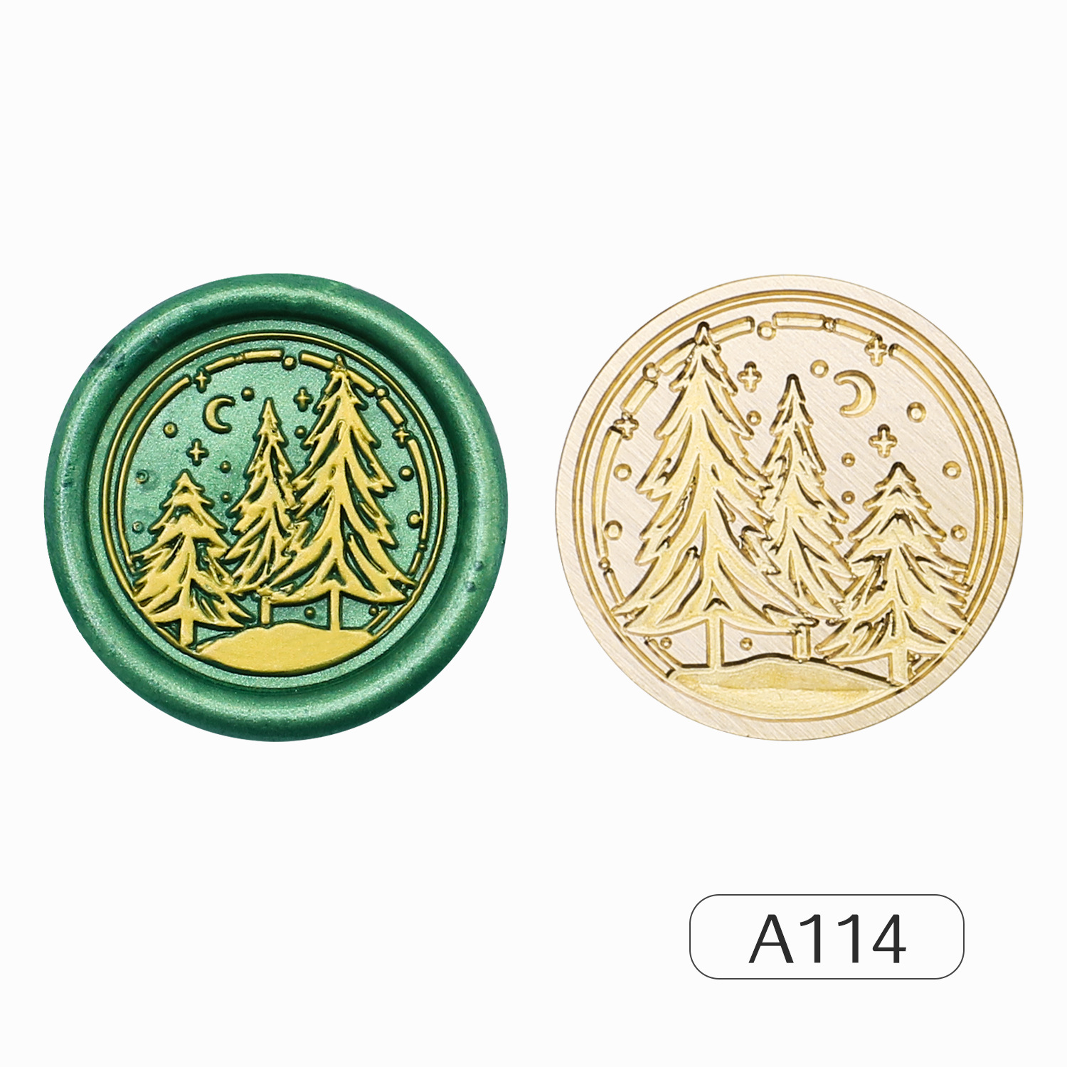 Cabeza de Sello de Cera Estilo Europeo con Reno, Muñeco de Nieve, Cabeza de Cobre para Sello de Cera Navideño, Sello de Tarjeta de Felicitación Navideña con Relieve.