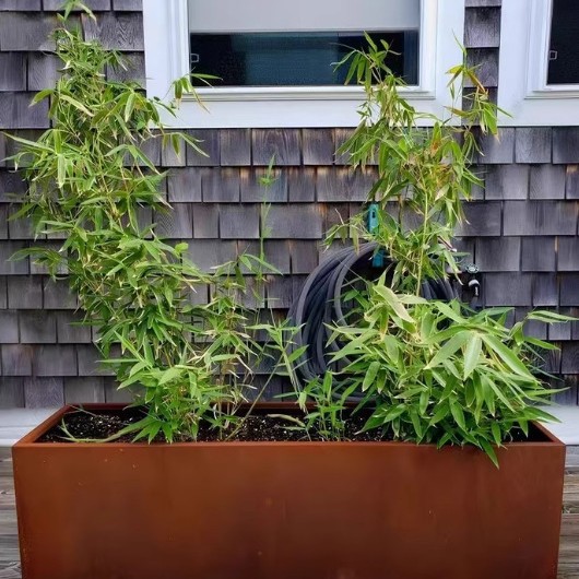 耐候钢板景墙户外造型墙庭院金属镂空景墙做旧红锈装饰工艺景观