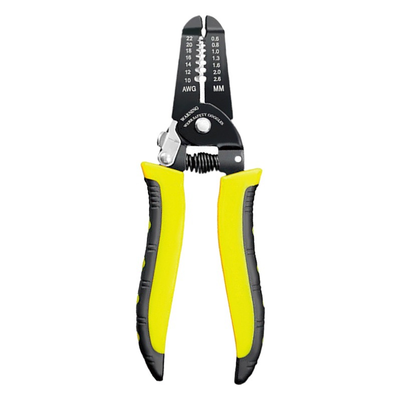 Alicates de corte de alambre multifuncionales genuinos, herramientas de alicates especiales para electricistas, alicates de pelado de alambre, alicates de pelado de aislamiento, alicates de pelado de alambre