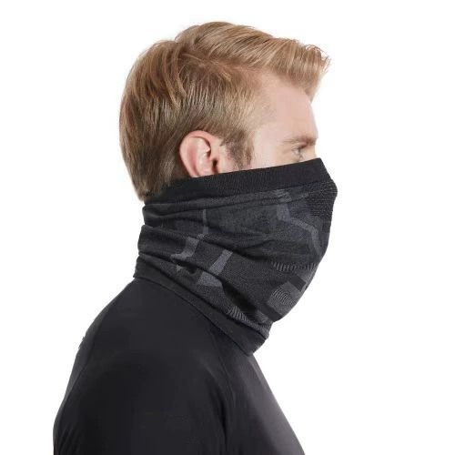 Зимняя эластичная вязаная путешественная защита от ветра маска, длинный дышащий комфортный шарф, до середины икр