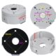 105 aluminum alloy monitoring hemisphere bracket security monitoring camera mounting base plastic storage wire box
