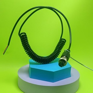 Cigarette lighter plug wire car spring wire