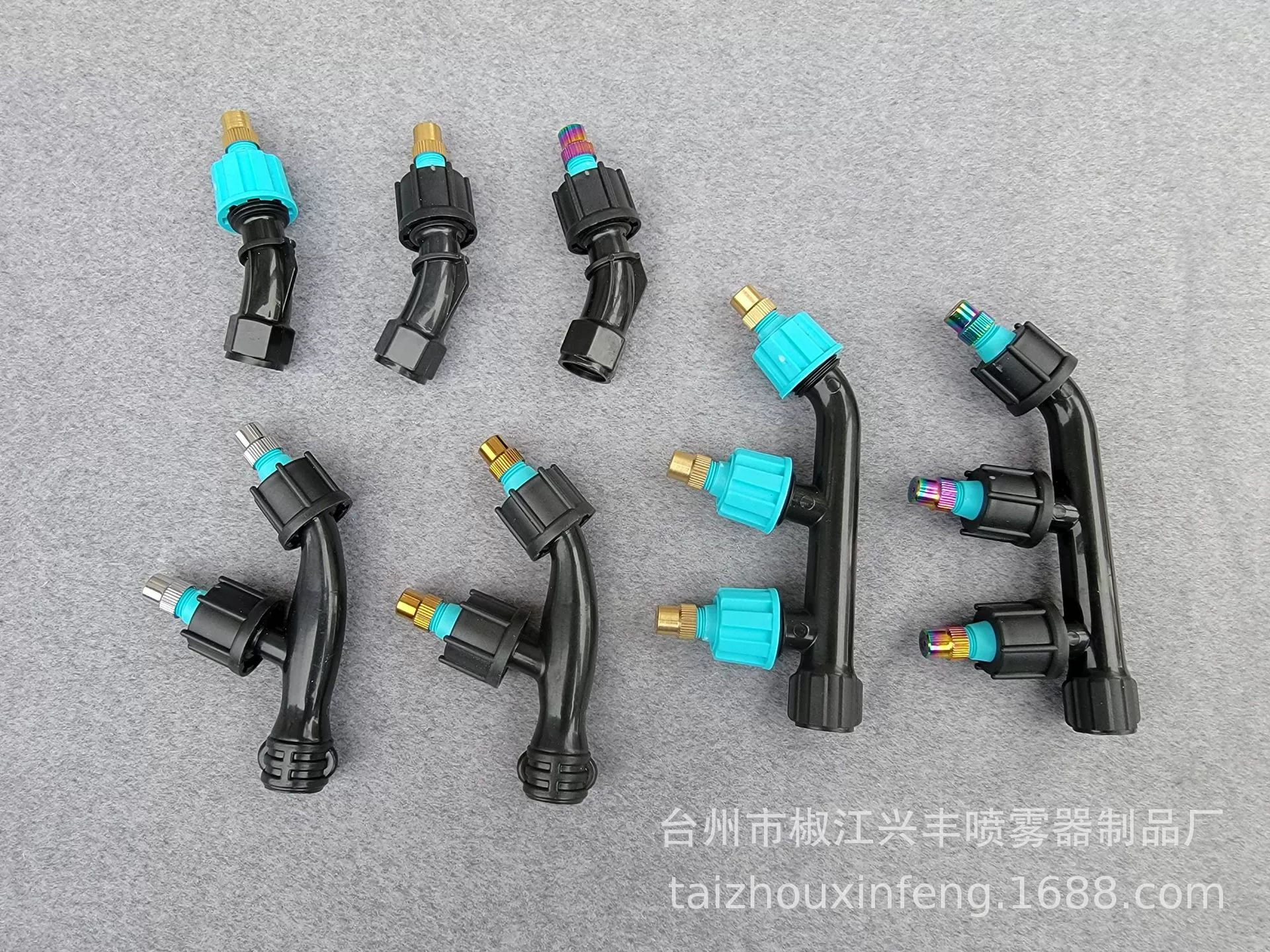Цвет Высокая атомизация Медная крышка Регулирующая насадка Распылительная насадка Садовая сельскохозяйственная Охлаждающая насадка для полива