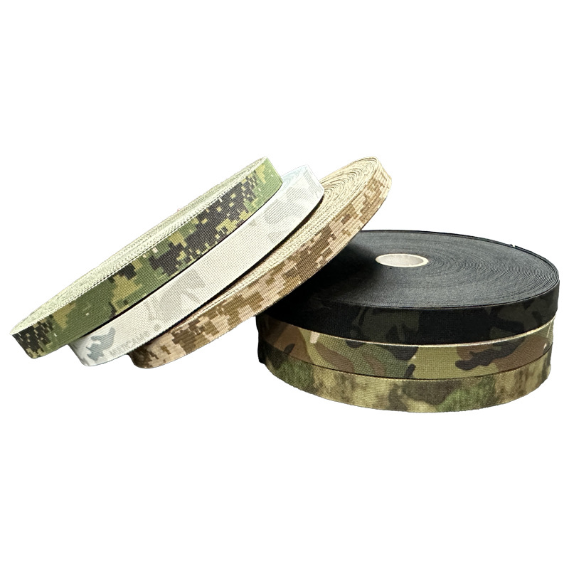 MC infrarrojos camuflaje correa de tejido todo tipo de camuflaje impresión de dibujos animados eslingas de nylon