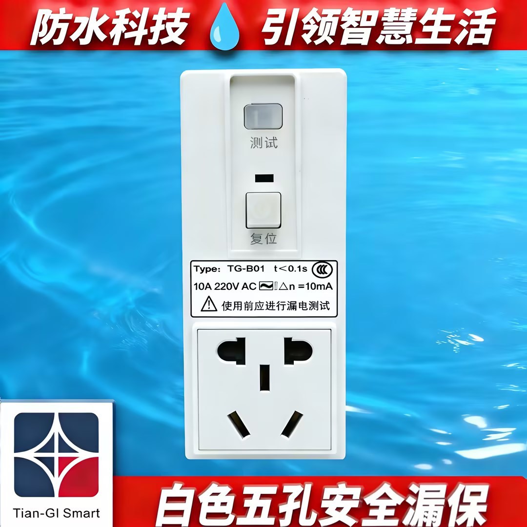 Deyco Genuine Leakage Protection Plug Air Conditioner Water Heater Leakage Protection Plug 16A