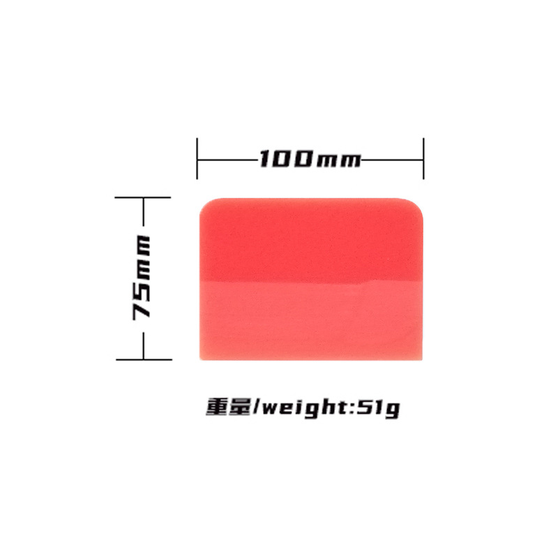 Herramienta de adhesión de película de automóvil invisible raspador de ropa de automóvil TPU película protectora transparente herramienta de adhesión de película profesional spot image 15