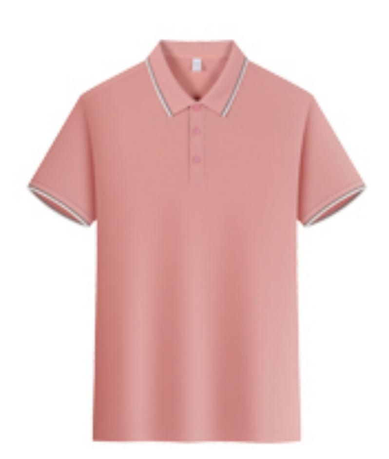 Polo de manga corta de poliéster de color liso con cuello tipo solapa, fragancia de lujo y tacto fresco, ideal para verano 2026, ¡gran oferta para dropshipping y transmisiones en vivo!