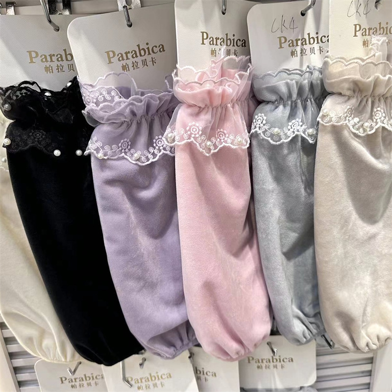 Franela impermeable bordada cocina del bebé de los hombres de las mujeres largo oversleeve mangas de la mano de los niños al por mayor estudiante Otoño e Invierno